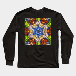 Bubble-Wrap-Mandala 1 Long Sleeve T-Shirt